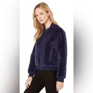 Lacoste Womens Long Sleeve Velvet Pique Bomber Jacket with tags never worn